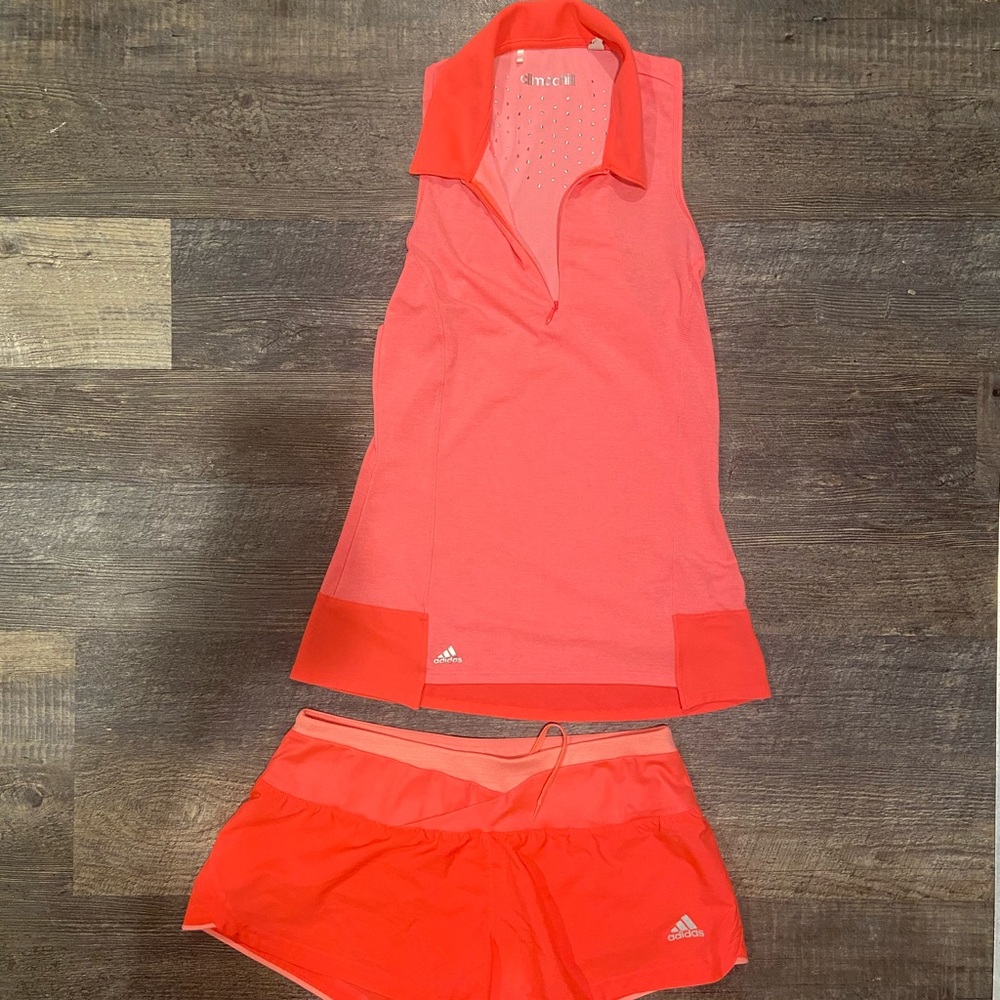 Adidas supernova workout outfit, pink